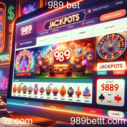 Descubra a Emoção dos Jackpots no 989 Bet